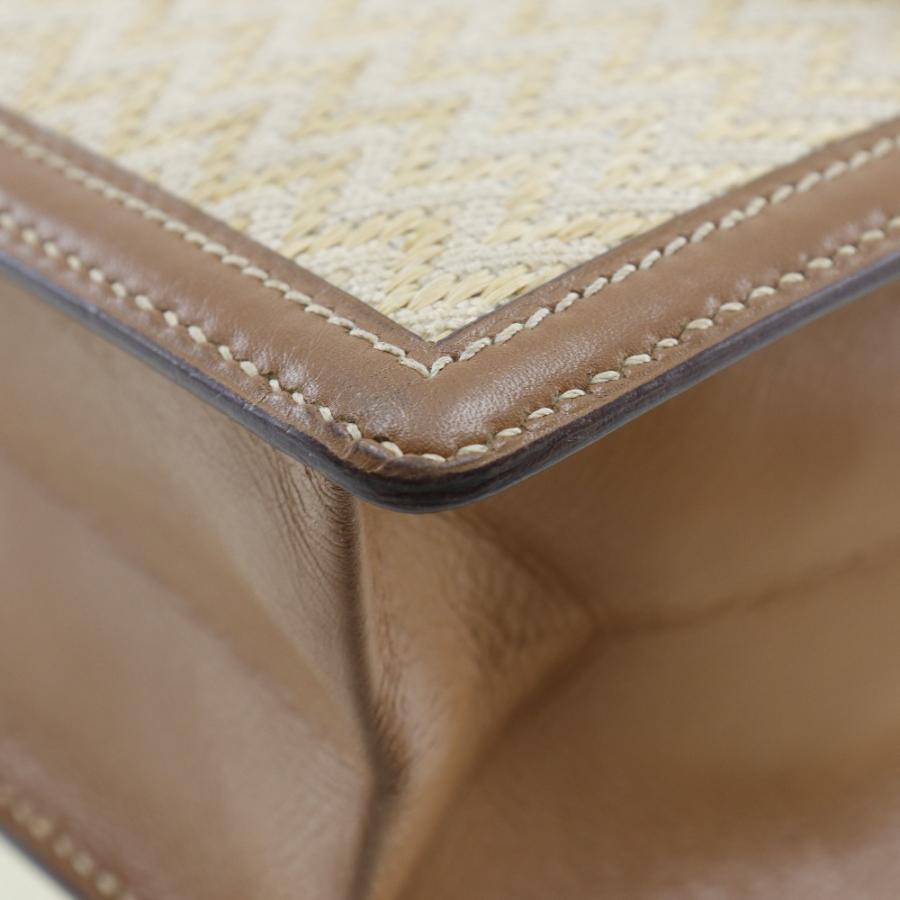 HERMES エルメス ビンテージ 〇J ショルダーバッグ キャンバス レディース【I211723045】中古_4