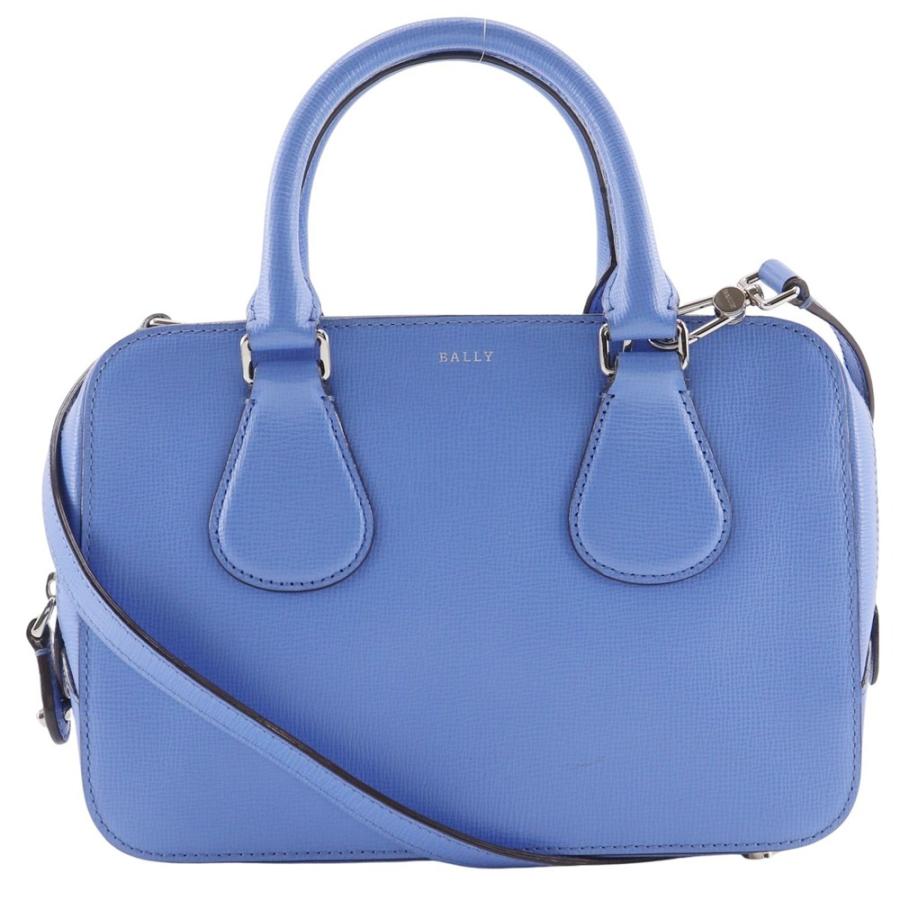 Bally（バリー） BOND SM 2WAYショルダー ハンドバッグ カーフ 水色
