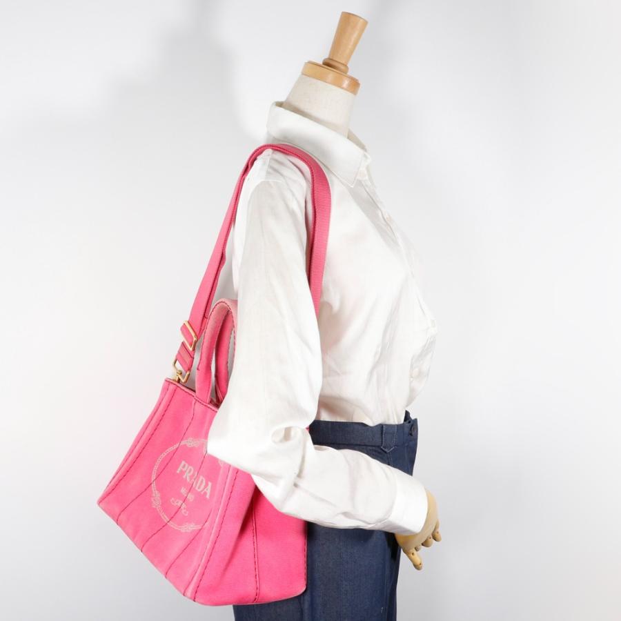 PRADA（プラダ） カナパ 2WAYショルダー トートバッグ ハンドバッグ