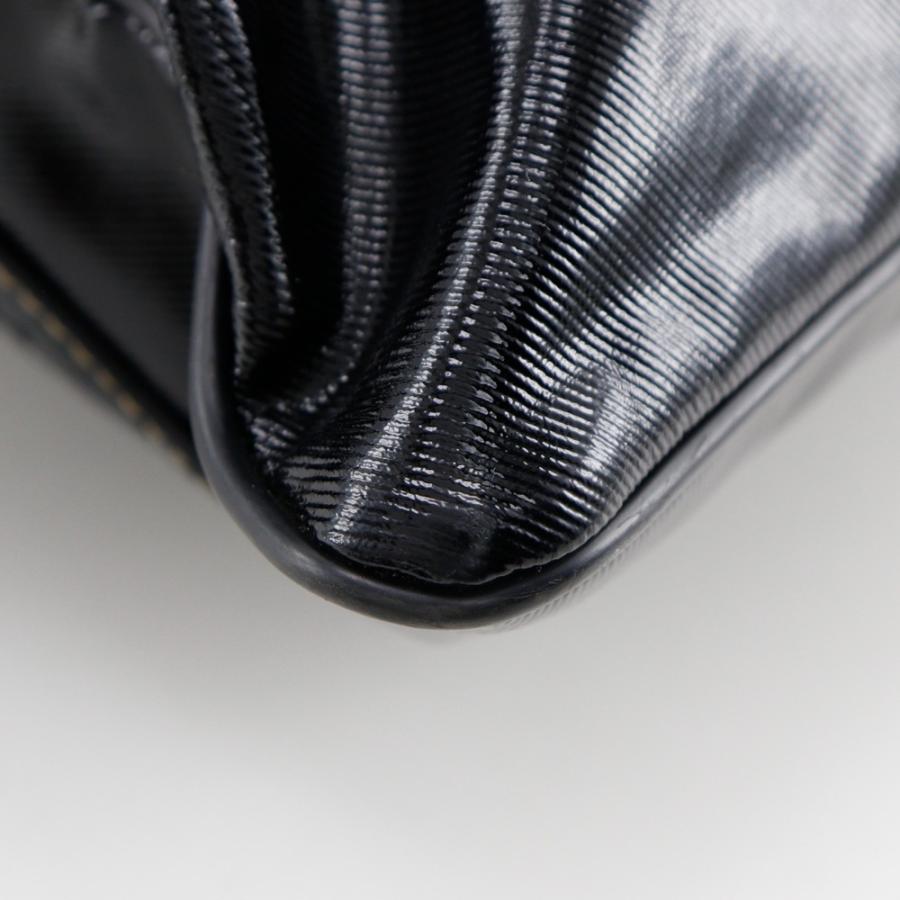 GUCCI（グッチ） クレストエンブレム 181093 ショルダーバッグ PVC 黒