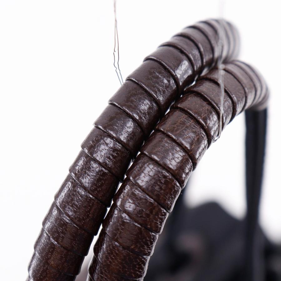 BOTTEGAVENETA ボッテガヴェネタ 巾着 パンチングレザー フリンジ