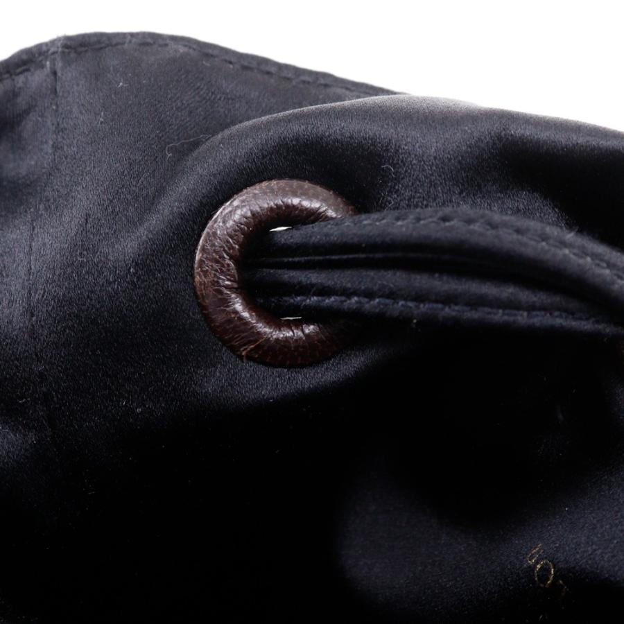 BOTTEGAVENETA ボッテガヴェネタ 巾着 パンチングレザー フリンジ