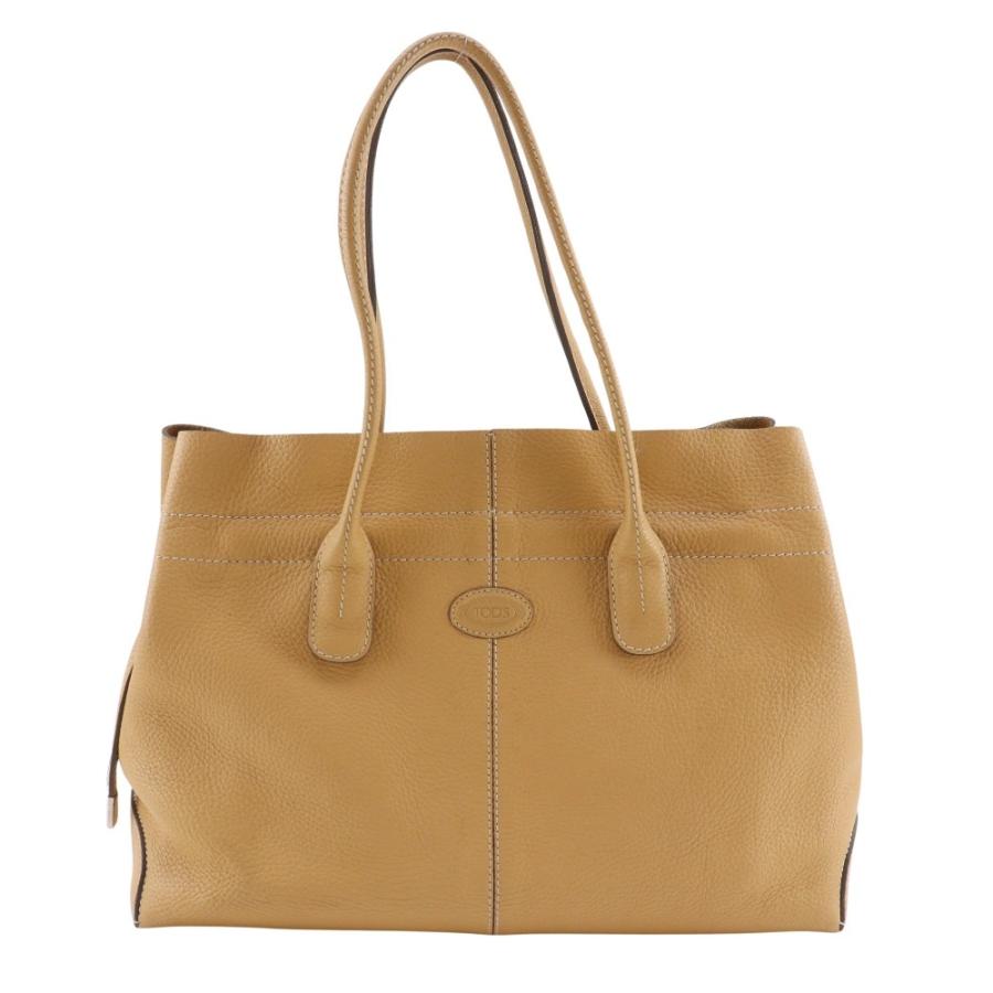 TOD’S トッズ Restyled D-Bag Dバッグ カーフ ベージュ トートバッグ レディース 【中古】 TOD'S トッズ Restyled D-Bag Dバッグ トートバッグ カーフ ベージュ