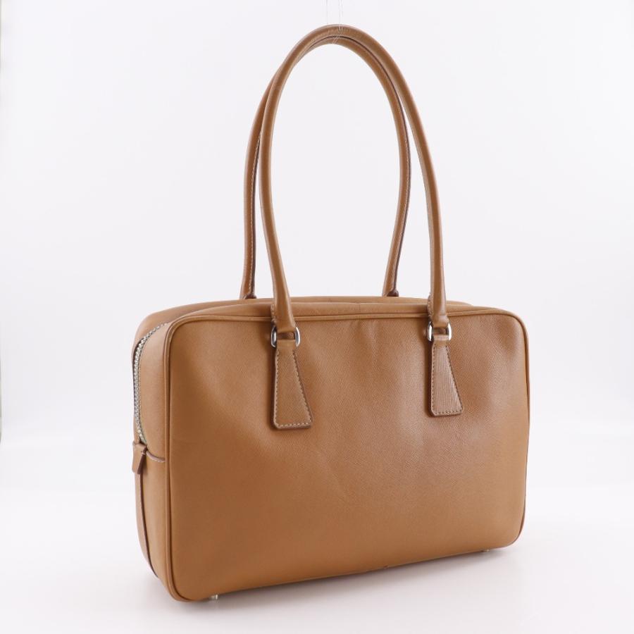 PRADA（プラダ） BL0095 CUOIO トートバッグ サフィアーノ 茶