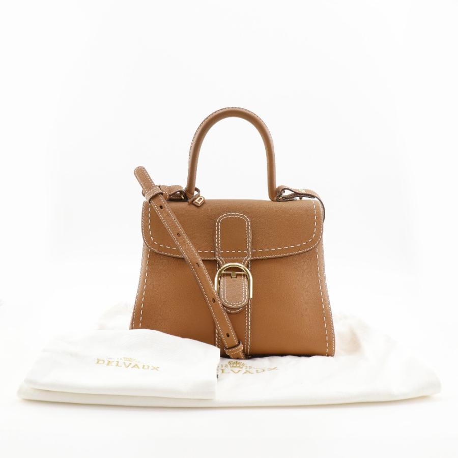 DELVAUX デルヴォー ブリヨンMM サーピケ 2WAYショルダー ハンドバッグ