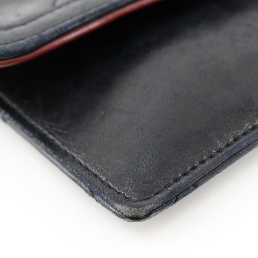 CHANEL（シャネル） マトラッセ 小物入れ ポーチ ラムスキン 黒