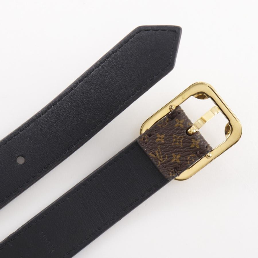 LOUIS VUITTON ルイ・ヴィトン サンチュール・マルティエ M9943 BC2118 ベルト モノグラムキャンバス 茶 ユニセックス【I211725073】中古_4