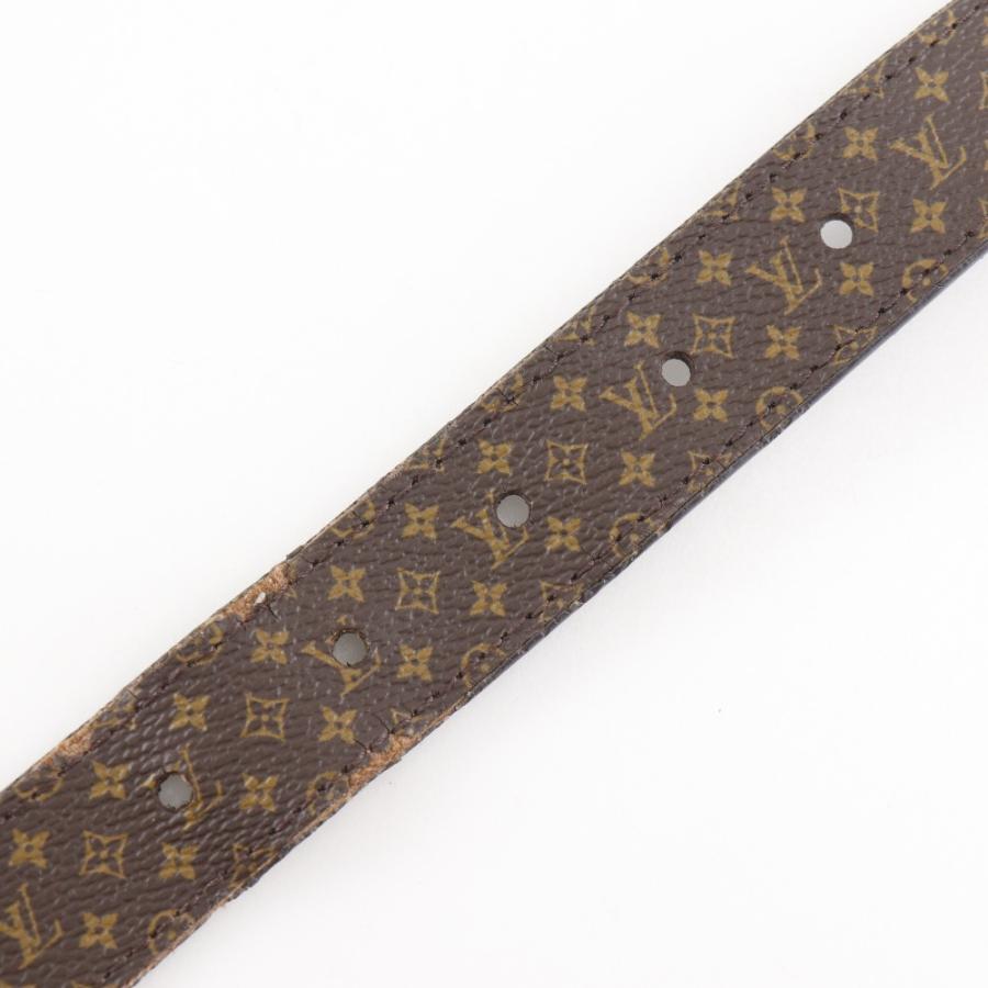 LOUIS VUITTON ルイ・ヴィトン サンチュール・マルティエ M9943 BC2118 ベルト モノグラムキャンバス 茶 ユニセックス【I211725073】中古_5