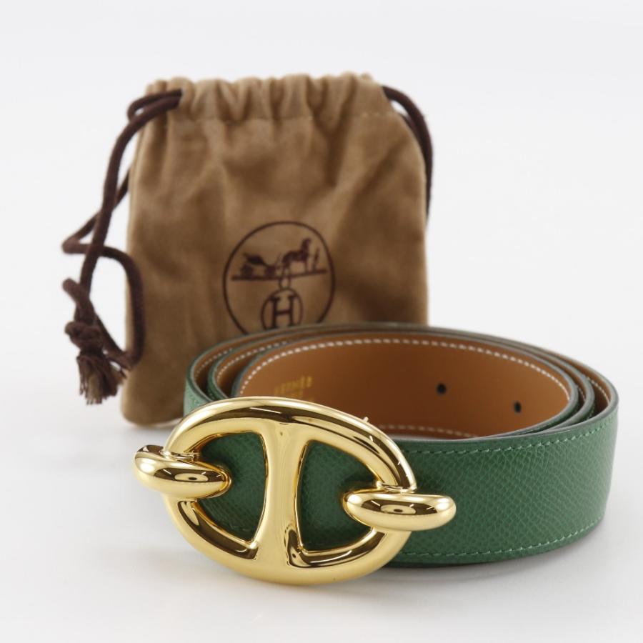 HERMES（エルメス） シェーヌダンクル リバーシブル ヴィンテージ 〇Z