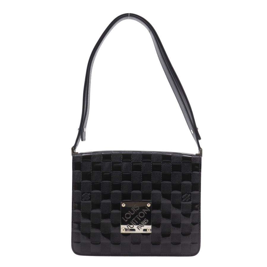 【LOUIS VUITTON】ルイ・ヴィトン キャバレー ダミエ M92124 ヴェルニ ノワール 黒 レディース ショルダーバッグ LOUIS VUITTON（ルイ・ヴィトン） キャバレー ダミエ M92124