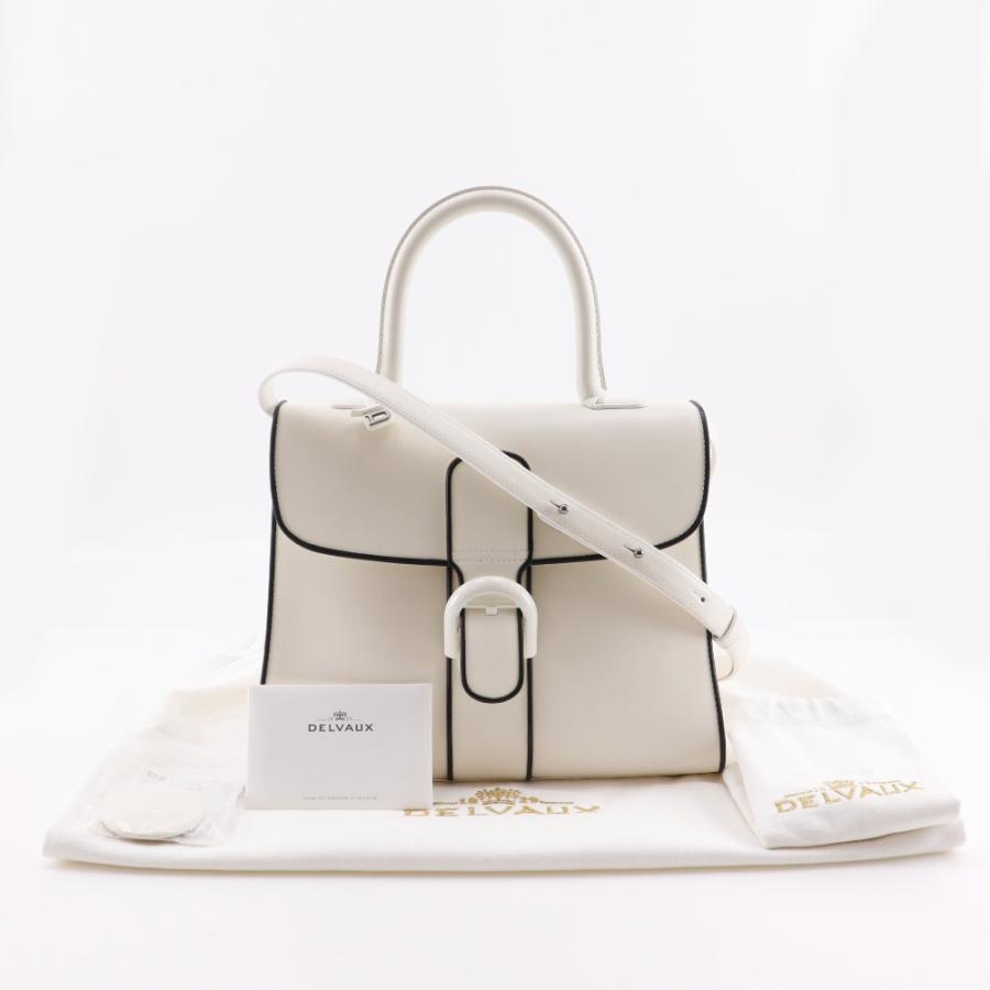 DELVAUX デルヴォー ブリヨンMM 2WAYショルダー パイピング