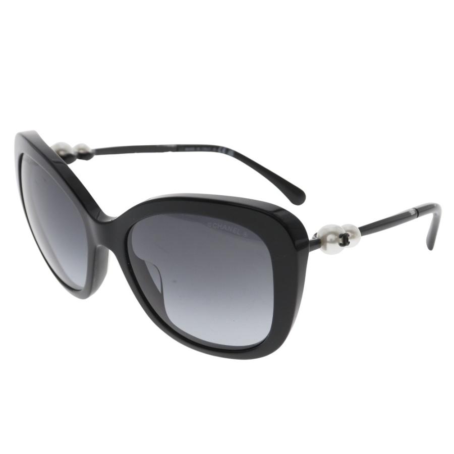 CHANEL シャネル ココマーク 5339-H-A プラスチック 黒 サングラス レディース 【中古】 CHANEL（シャネル） ココマーク 5339-H-A サングラス プラスチック