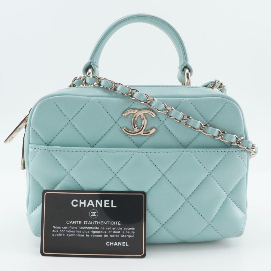CHANEL（シャネル） トレンディ ココマーク マトラッセ 2WAYショルダー