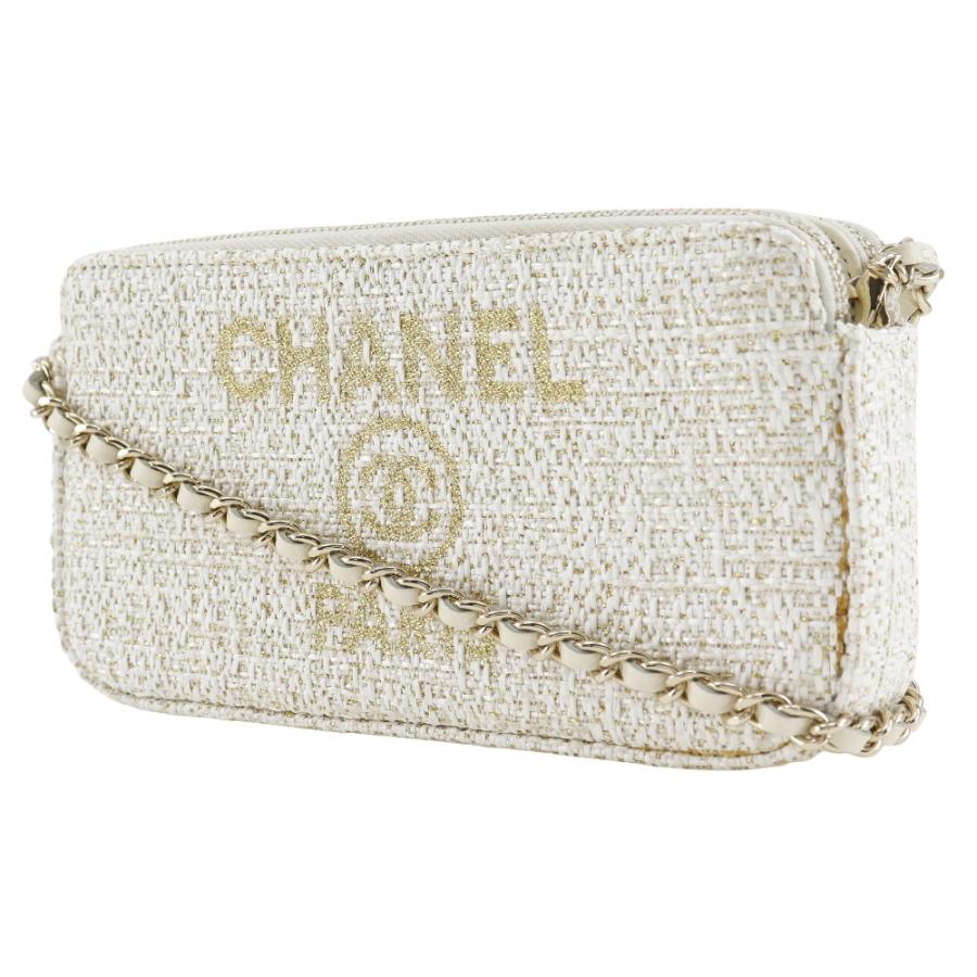 CHANEL（シャネル） ドーヴィル チェーンショルダー 2WAYクラッチ 