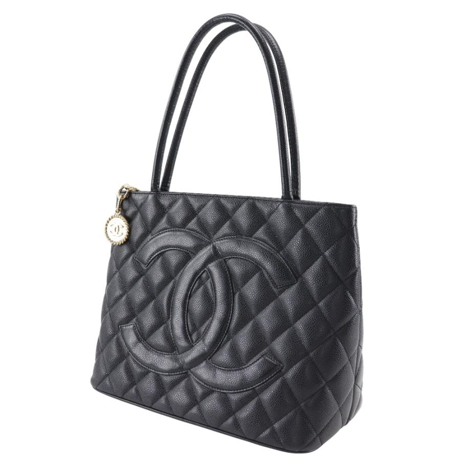 CHANEL（シャネル） 復刻トート A01804 トートバッグ キャビアスキン 