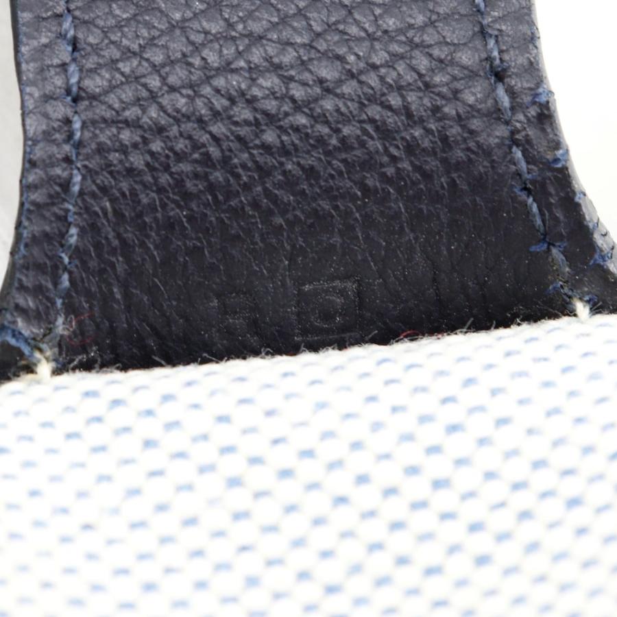 【HERMES】エルメス ロデオ トワルアッシュ グレー/紺 □C レディース ショルダーバッグ HERMES - 【HERMES】エルメス ロデオ トワルアッシュ グレー/紺 □C