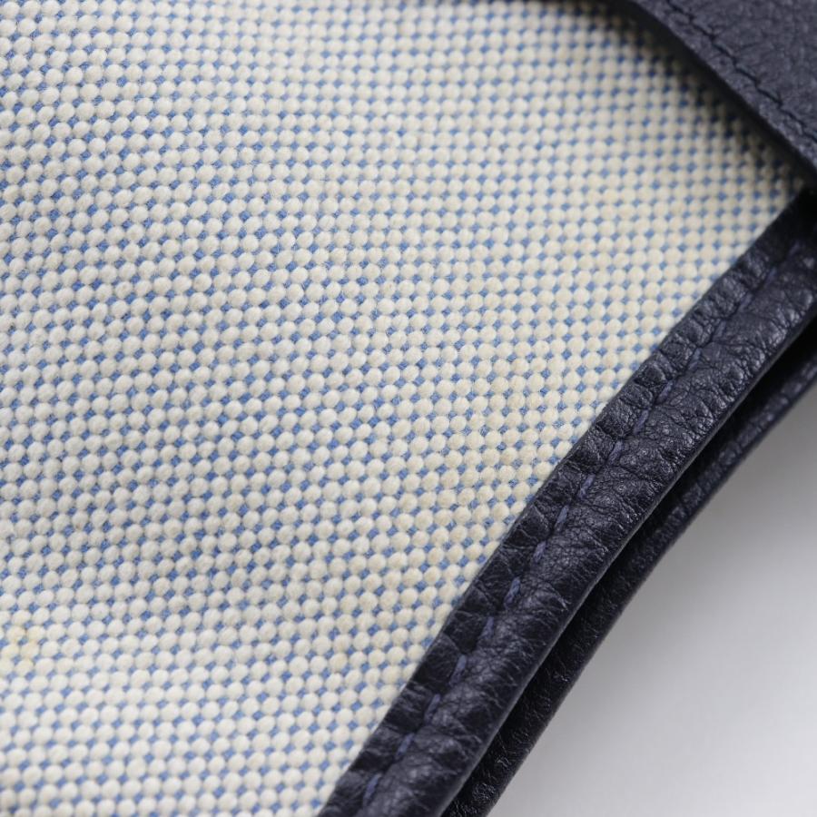 【HERMES】エルメス ロデオ トワルアッシュ グレー/紺 □C レディース ショルダーバッグ HERMES（エルメス） ロデオ □C ショルダーバッグ トワルアッシュ