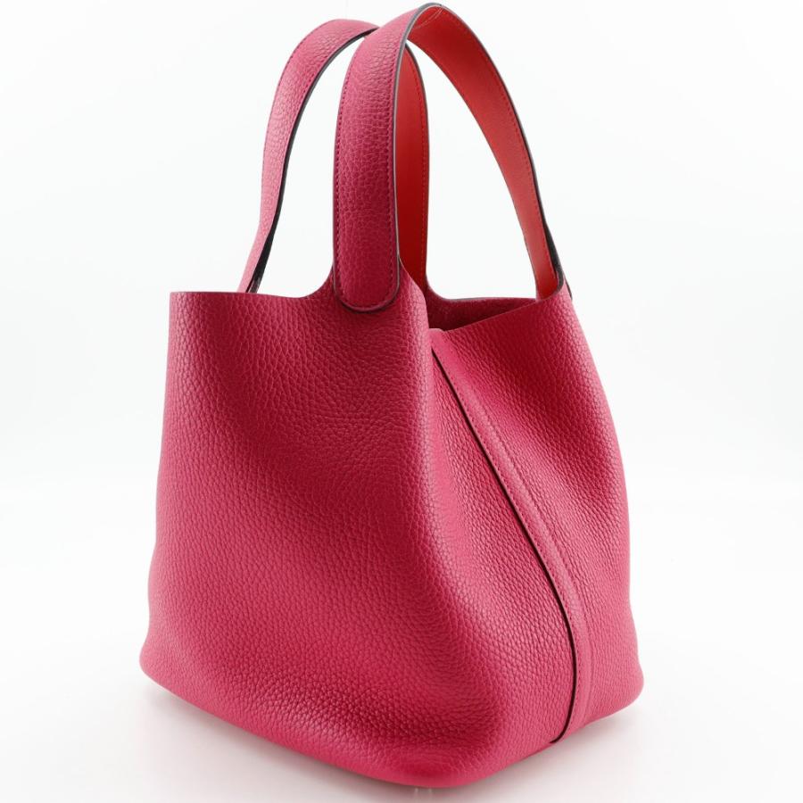 HERMES（エルメス） ピコタンロックMM A ハンドバッグ トゴ ローズ