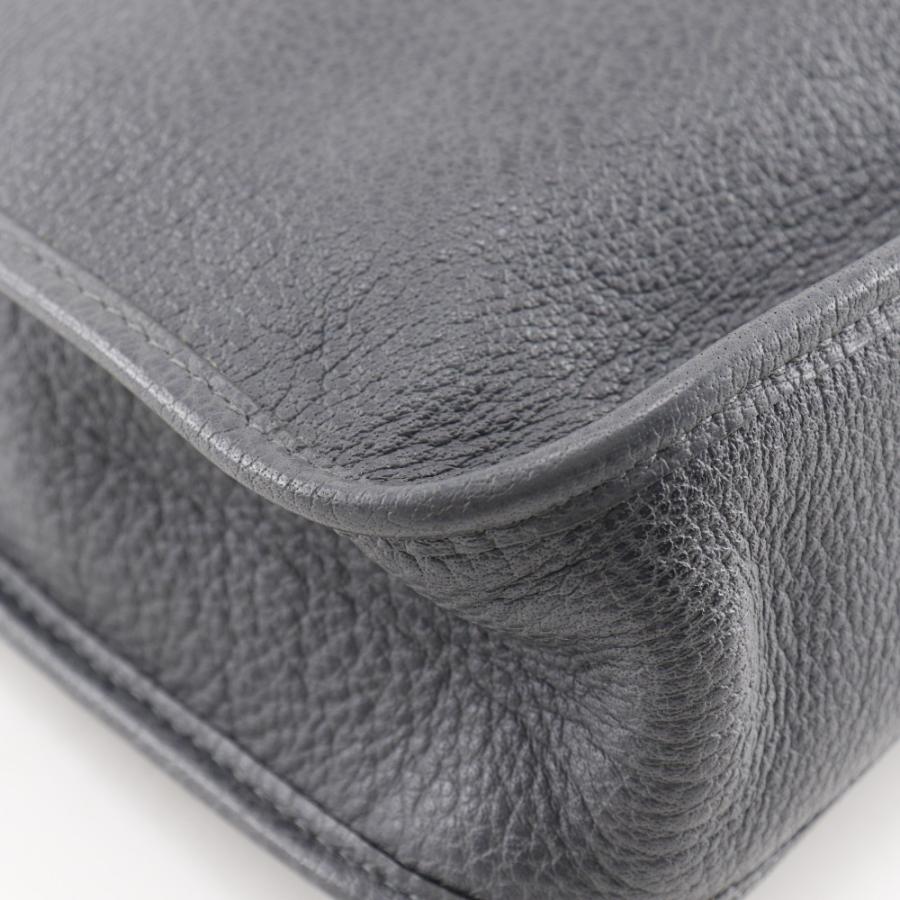 HERMES エルメス ヴェスパ28 □C ショルダーバッグ レザー 黒 HERMES エルメス ヴェスパ28 □C ショルダーバッグ レザー 黒