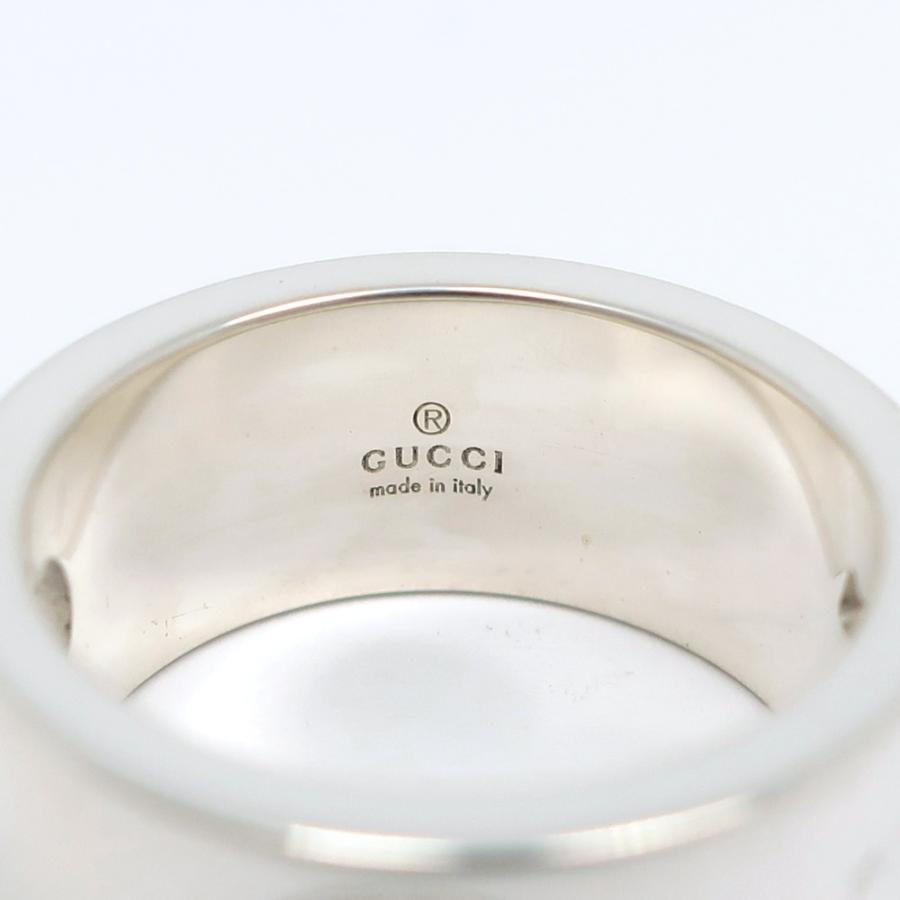 GUCCI（グッチ） Gロゴ リング・指輪 シルバー925 8.5号 約7.7g