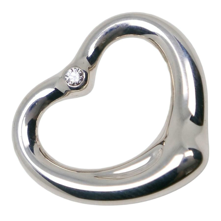 TIFFANY&Co.（ティファニー） オープンハート 1Pダイヤ エルサ