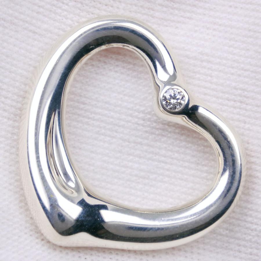 TIFFANY&Co.（ティファニー） オープンハート 1Pダイヤ エルサ
