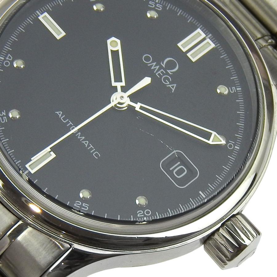 オメガ　OMEGA クラシックデイト 5203.50 自動巻き 腕時計 ブラック OMEGA（オメガ） クラシックデイト 5203.50 腕時計 SS 自動巻き メンズ