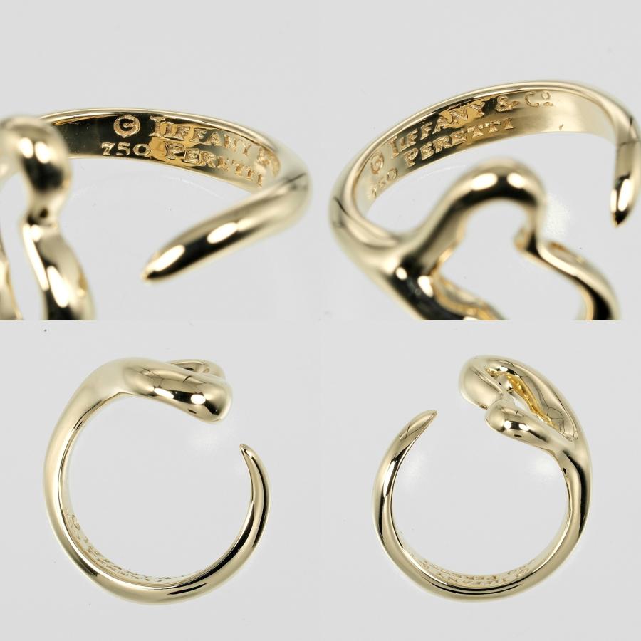 TIFFANY&Co.（ティファニー） リング オープンハート 10号 指輪 K18YG