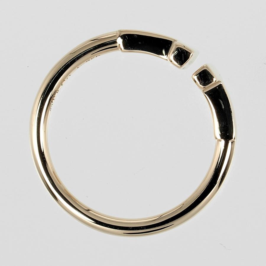 TIFFANY&Co.（ティファニー） リング Tワイヤー 7.5号 指輪 K18PG