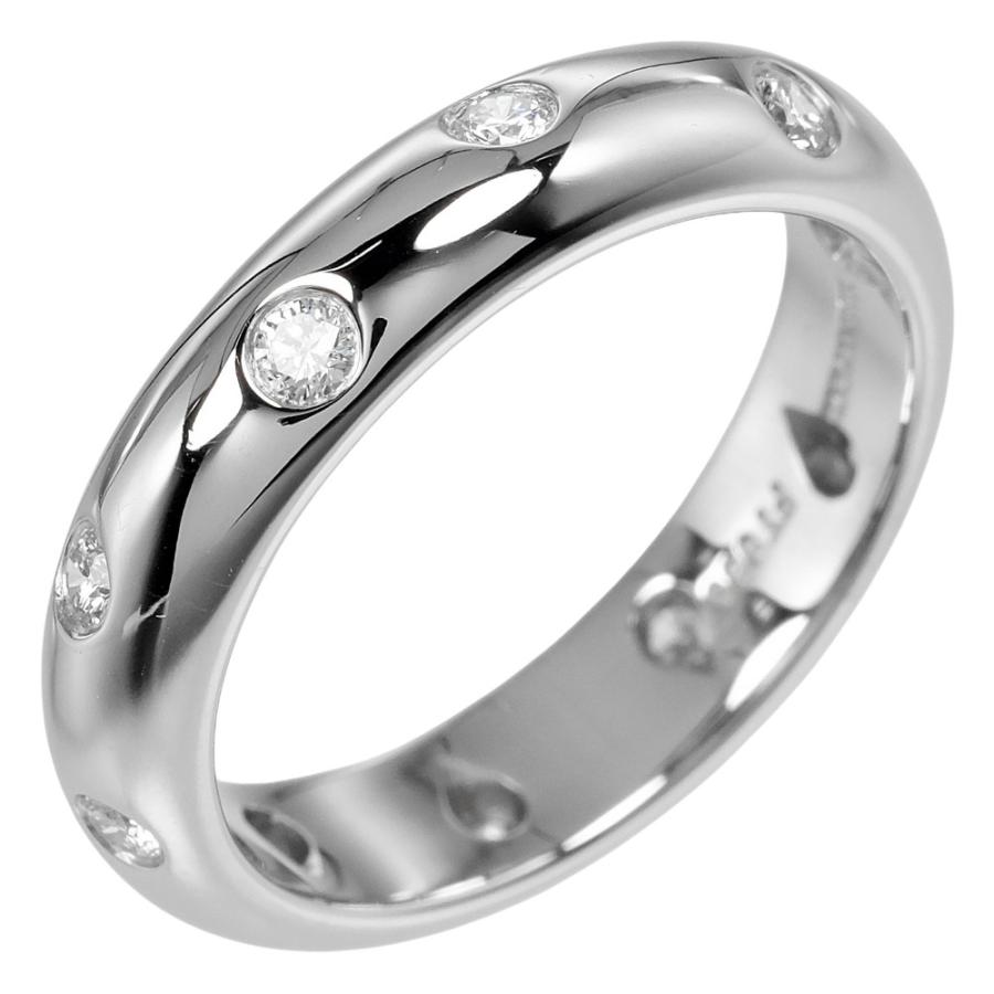 TIFFANY 正規品　ティファニー リング PT950 7号 TIFFANY&Co.（ティファニー） リング ドッツ 7.5号 指輪 Pt950プラチナ