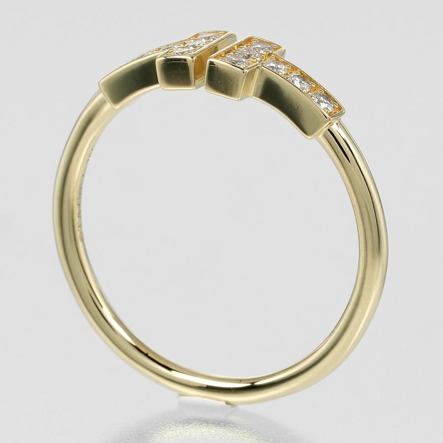 TIFFANY&Co.（ティファニー） リング Tワイヤー 13.5号 指輪 K18YG