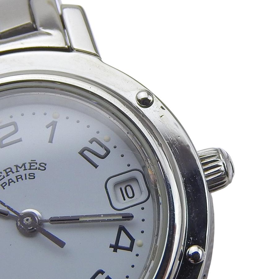 HERMES（エルメス） クリッパー CL4.210 腕時計 SS クオーツ アナログ