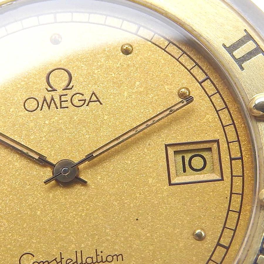 OMEGA（オメガ） コンステレーション 腕時計 SS×レザー クオーツ