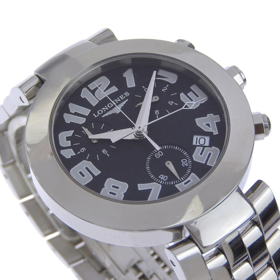 LONGINESロンジン ドルチェビータ デイト クォーツ 腕時計 LONGINES（ロンジン） ドルチェビータ L5.677.4 腕時計 SS シルバー
