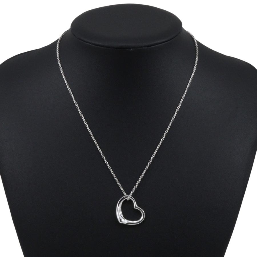 美品・箱袋付き✨ティファニー　ネックレス　オープンハート　ペレッティ　Lサイズ TIFFANY&Co.（ティファニー） オープンハート エルサペレッティ