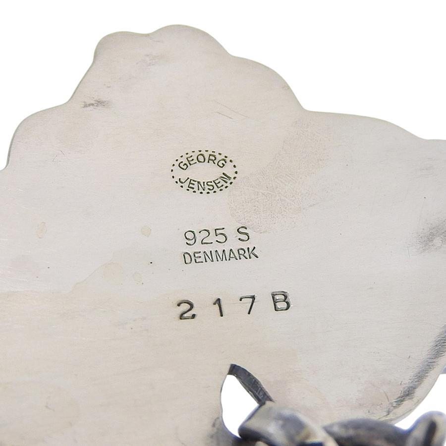 Georg Jensen ジョージジェンセン グレープ ブローチ シルバー925 約