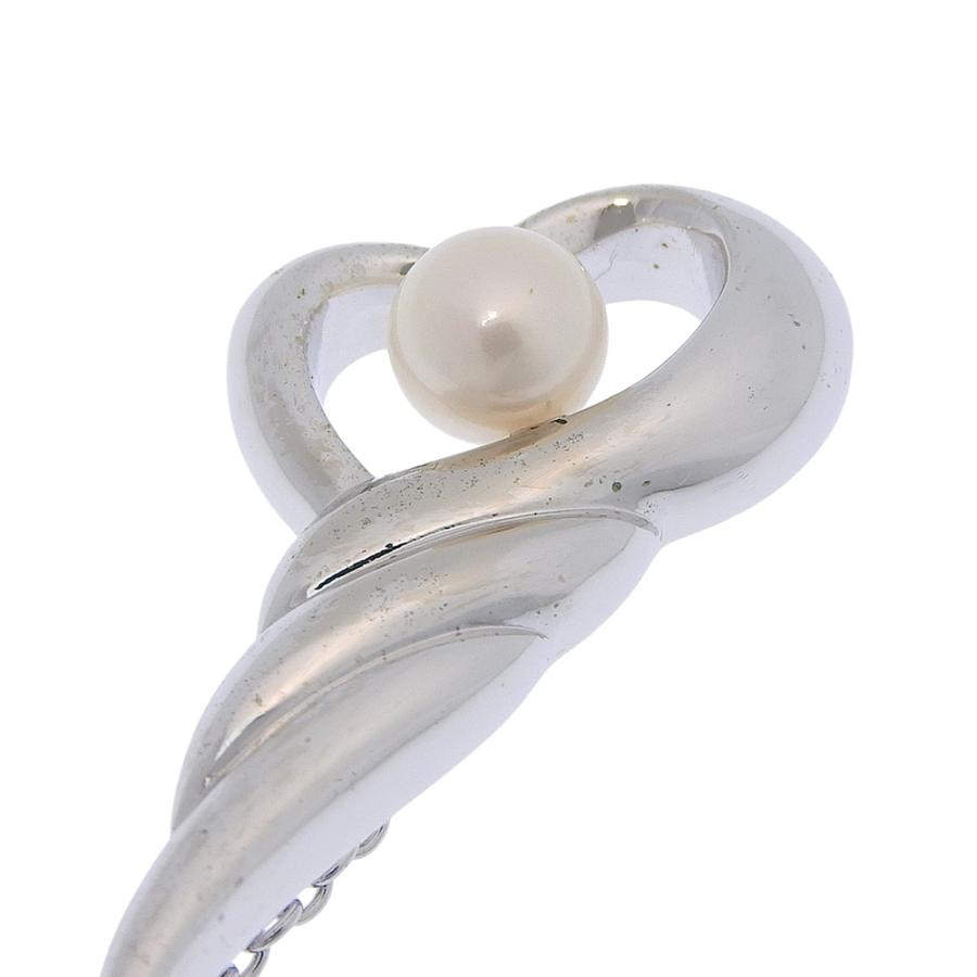 【美品】TASAKI タサキ 真珠 パール ブローチ シルバー　箱付き TASAKI タサキ 真珠 ブローチ シルバー925×パール 約11.1g レディース