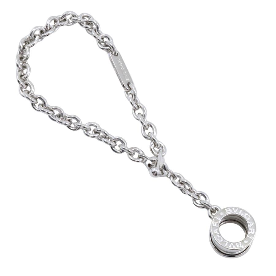 BVLGARI ブルガリ　ビーゼロワン キーリング キーホルダーシルバー925⭐︎ BVLGARI（ブルガリ） B-zero1/ビーゼロワン キーリング キーホルダー