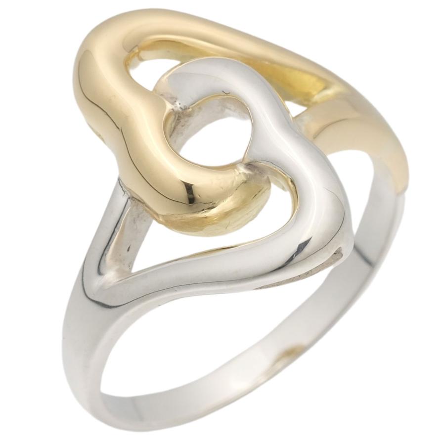 TIFFANY&Co. ティファニー ダブル ハート リング・指輪 シルバー925