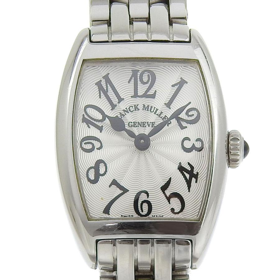 フランクミュラー トノーカーベックス 2252QZ クオーツ ステンレススティール レディース FRANCK MULLER 【中古】 【時計】 FRANCK MULLER フランクミュラー トノーカーベックス 2252QZ 腕時計 SS