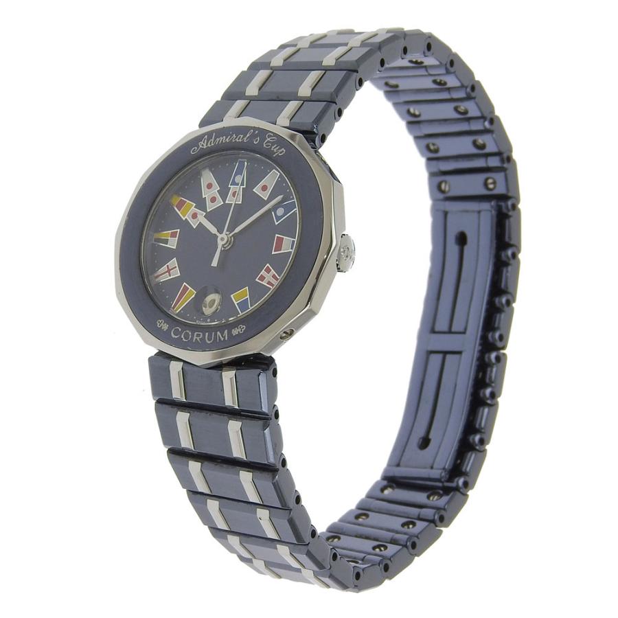 CORUM（コルム） アドミラルズカップ 39.610.30.V50 腕時計 SS×ガン