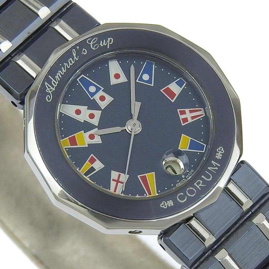 CORUM（コルム） アドミラルズカップ 39.610.30.V50 腕時計 SS×ガン