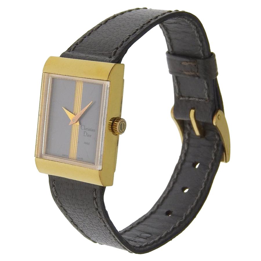Dior クリスチャンディオール ヴィンテージ 33212 腕時計 金メッキ