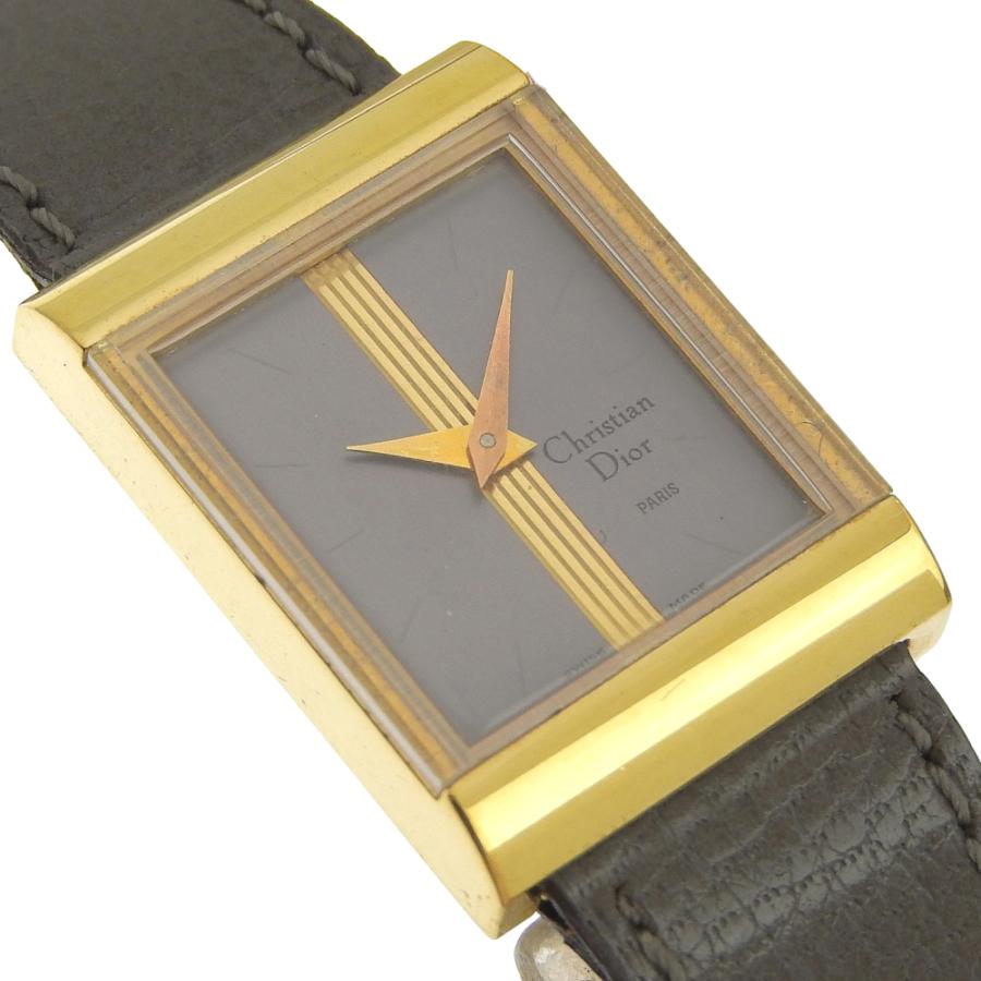 Dior クリスチャンディオール ヴィンテージ 33212 腕時計 金メッキ