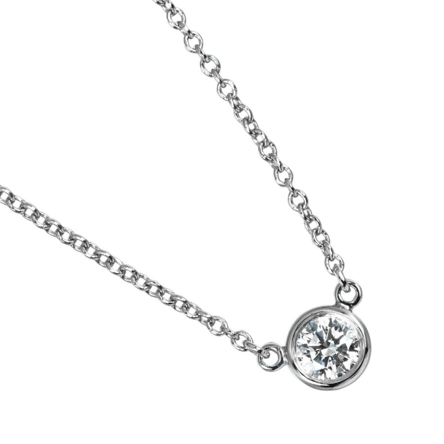 TIFFANY&Co.（ティファニー） バイザヤード ネックレス 0.19ct VS1/G 