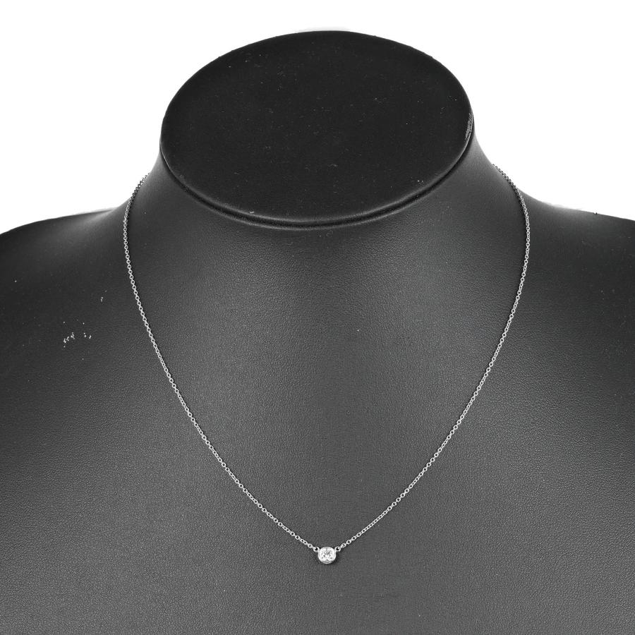 TIFFANY&Co.（ティファニー） バイザヤード ネックレス 0.19ct VS1/G 