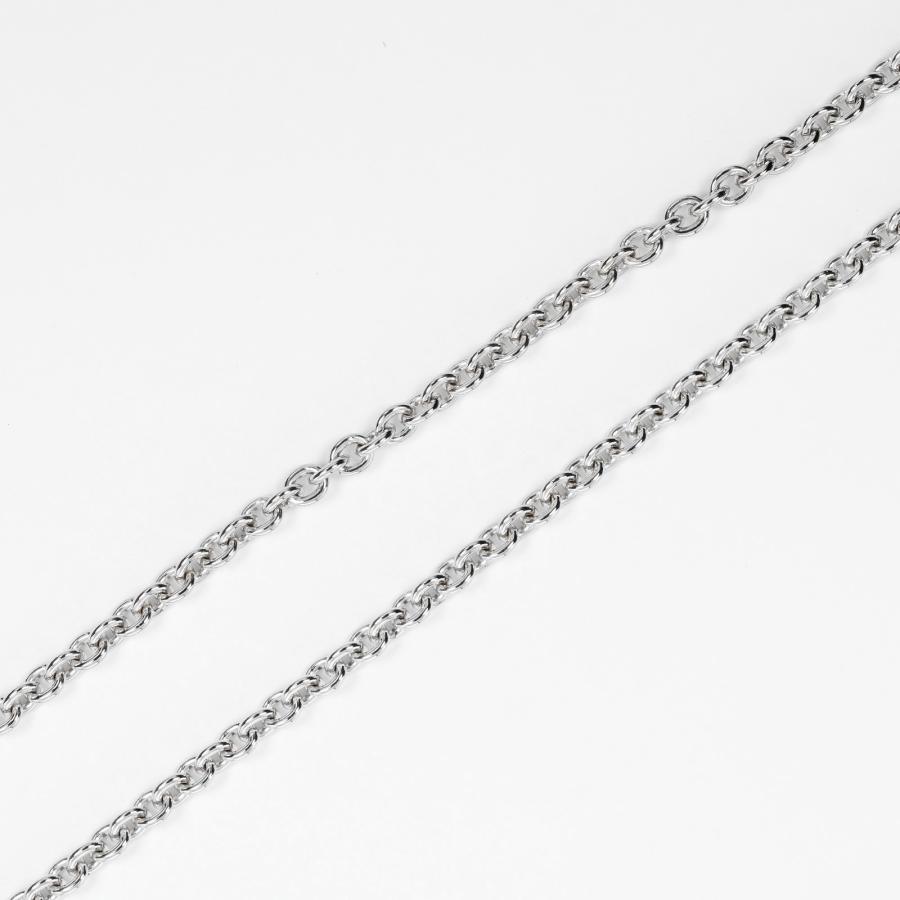 BVLGARI ブルガリ オプティカル ネックレス K18WG ホワイトゴールド 