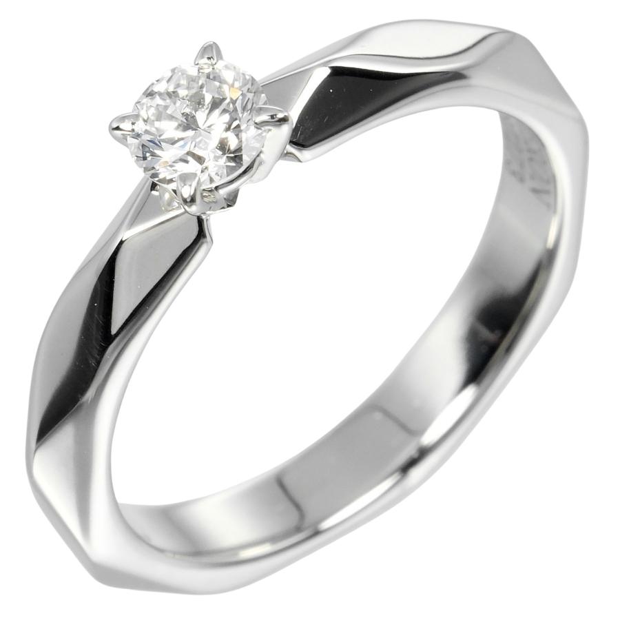 BOUCHERON（ブシュロン） ファセット ソリテール 6号 リング 指輪 0.21 