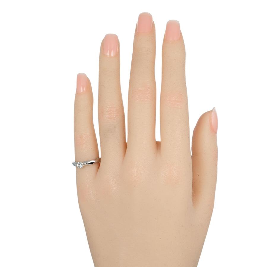 BOUCHERON（ブシュロン） ファセット ソリテール 6号 リング 指輪 0.21 