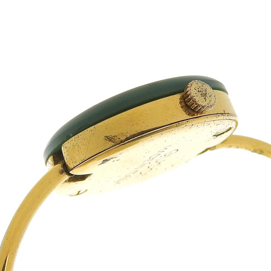 GUCCI（グッチ） チェンジベゼル 腕時計 金メッキ クオーツ アナログ